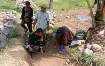 Kolaborasi Babinsa dan Petani Tingkatkan Kesejahteraan: Irigasi Baru Siap Dongkrak Hasil Pertanian Lombok Utara