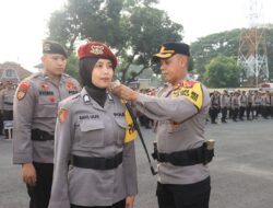 Kapolres Loteng Bersama Stakeholder Terkait Lepas Pendistribusian Logistik Pilkada.