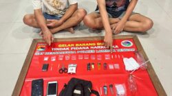 Ungkap Peredaran Sabu di Kecamatan Pujut, Polres Loteng Amankan Dua Orang Terduga Pelaku.