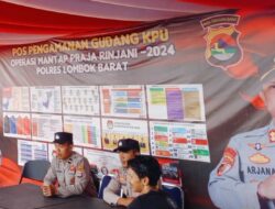 Keamanan Gudang Logistik KPU Lombok Barat Diperketat Jelang Pilkada 2024