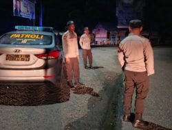 Patroli Blue Light Polsek Kediri Cegah Kejahatan di Perbatasan Lombok