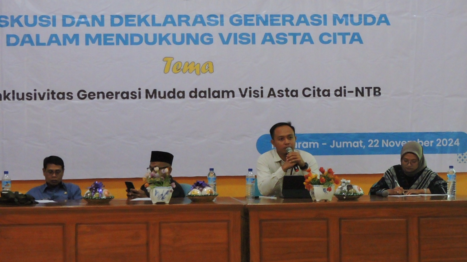 Pemprov NTB Ajak Milenial Dukung Program Asta Cita Presiden Prabowo