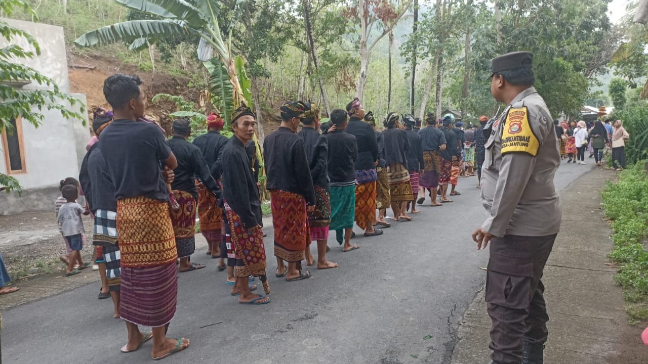 Pengamanan Nyongkolan Lombok Barat, Tradisi Adat yang Tetap Kondusif dan Aman