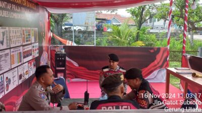 Operasi Mantap Praja: Polres Lombok Barat Jamin Keamanan Pemilukada 2024