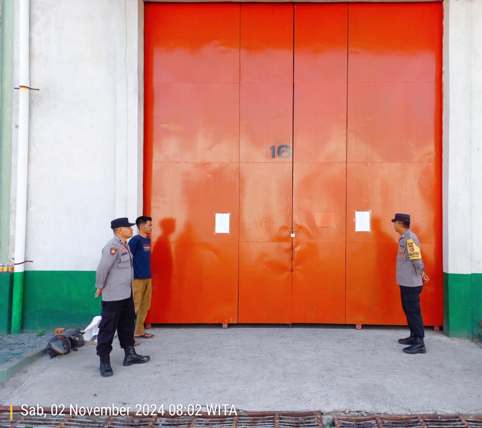 Situasi Aman di Gudang Logistik KPU Lombok Barat Persiapan Pilkada 2024