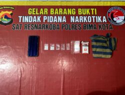 Gerebek Narkoba, Tim Kaisar Hitam Bekuk Seorang Ibu Rumah Tangga Penjaja Sabu