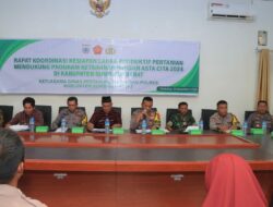 Polres Sumbawa Barat Gandeng Dinas Pertanian dan Kodim 1628/SB Gelar Rakor Ketahanan Pangan