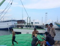 Polsek Kawasan pelabuahan Laut Bima, Gelar Patroli di Area Dermaga