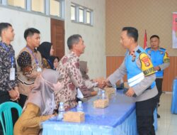 Polres Sumbawa Barat Lakukan Penandatanganan Pakta Integritas Penerimaan Anggota Polri