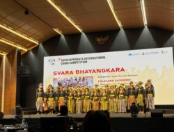 Tampil di Kompetisi Paduan Suara Internasional, Svara Bhayangkara Polri Masuk 5 besar dan Raih Impresive Stage Performance”