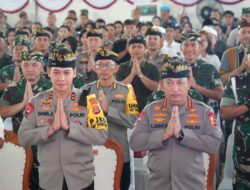 Sukseskan Pilkada 2024, Kapolri dan Panglima TNI Ikuti Doa Bersama Lintas Agama