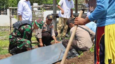 Polres Dompu Launching Gugus Tugas Polri Mendukung Ketahanan Pangan di Wilayah Kabupaten Dompu