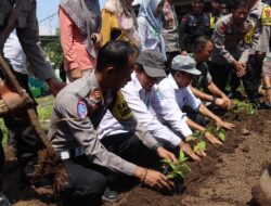 Polres Dompu Launching Gugus Tugas Polri Mendukung Ketahanan Pangan di Wilayah Kabupaten Dompu