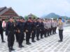 Polres Sumbawa Barat Lakukan Pengamanan Kampanye Akbar Paslon Bupati dan Wakil Bupati Sumbawa Barat