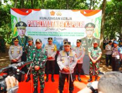 Kapolri-Panglima TNI Tinjau Kesiapan Program Ketahanan Pangan di Jawa Tengah