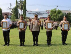 Polres Bima Kota Berikan Reward atas Pengungkapan Kasus dan Laporan SOT Terbanyak