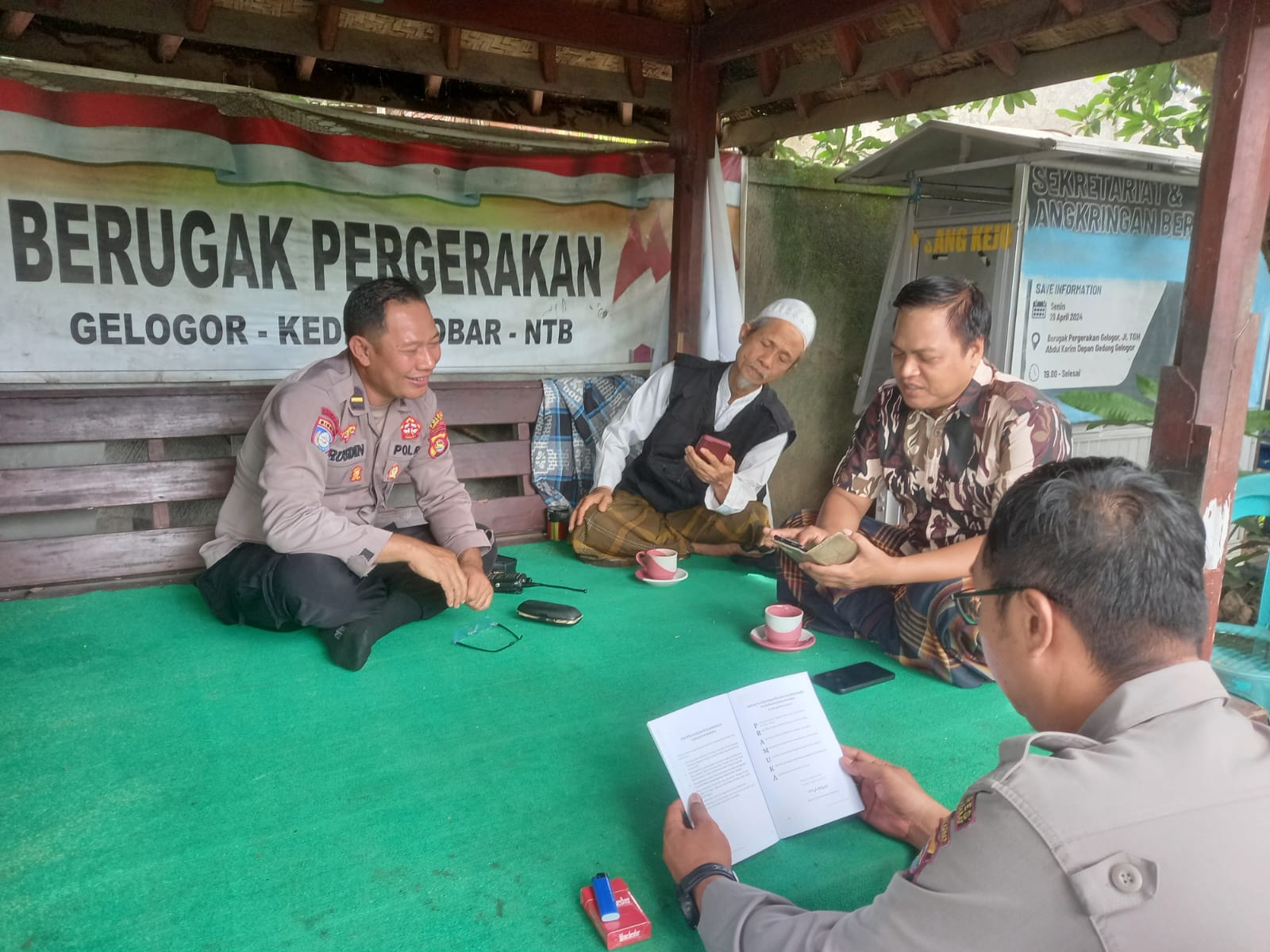 Generasi Muda Lombok Barat Lawan Narkoba Melalui Pramuka dan Polri