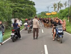 Nyongkolan di Sekotong Barat Berjalan Lancar Berkat Pengamanan Polisi