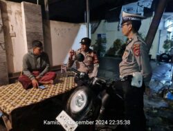 Patroli Kamtibmas Polsek Kediri: Jaga Keamanan Pasca Pemilukada 2024