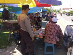 Polres Lombok Barat Rangkul Pedagang Jaga Kamtibmas Pasca Pilkada