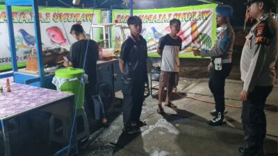 Polsek Kediri Gelar Patroli Malam, Fokus Cegah Narkoba dan Jaga Kondusivitas