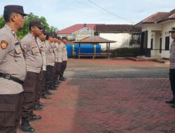 Kapolsek Seteluk Apresiasi Masyarakat Atas Suksesnya Pilkada Serentak 2024