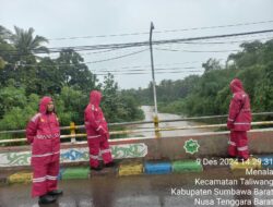 Patroli Polres Sumbawa Barat Upaya Jamin Keamanan Saat Musim Penghujan