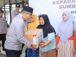 Kapolda NTB Berikan Bantuan kepada Masyarakat Saat Kunker di Polres Sumbawa Barat