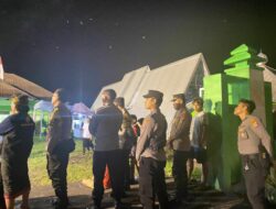 Polres Lombok Utara Amankan Perayaan HUT MAS ke 26 di Desa Senaru Kecamatan Bayan