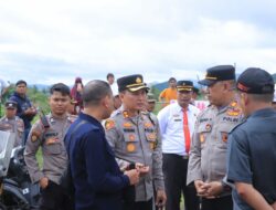 Polres Sumbawa Barat Lakukan Pengamanan Eksekusi Lahan untuk Jalan Umum, Kapolres Turun Langsung ke Lapangan