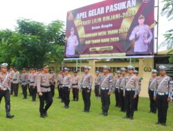 Polres Lombok Utara Fokus Amankan Objek Vital dan Lalu Lintas Selama Operasi Lilin 2024