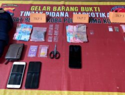 Bongkar Jual Edar Narkoba, Tim Kaisar Hitam Polres Bima Kota  Sergap Sepasang Pengedar Sabu dan Ganja