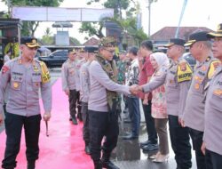 Kapolda NTB Laksanakan Kunker di Polres Lombok Tengah.