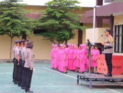 40 Personel Polres Lombok Utara Naik Pangkat