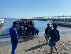 Sat Polairud Lakukan Himbauan Kepada Pengguna Angkutan Laut