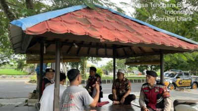 Polres Lombok Barat Rangkul Pemuda, Sosialisasi Layanan Darurat 110