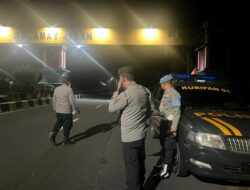 Gelar Patroli Gabungan Dini Hari, Polsek Kuripan Amankan Bypass BIL