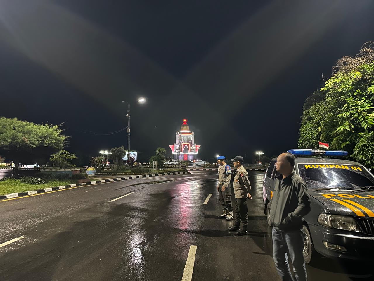 Malam di BIL I & II Lebih Terjaga: Patroli Intensif Polsek Kuripan Sasar Kriminalitas & Balap Liar