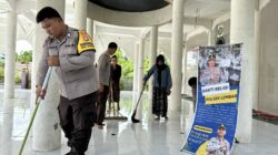 Sehat Dapat, Ibadah Dapat Polsek Lembar Rutin Gelar Bakti Religi di Tempat Ibadah