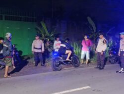 Malam di Batulayar Aman Terkendali: Patroli Rutin Polisi Beri Rasa Nyaman Warga