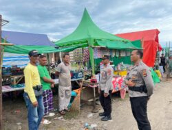 Pengamanan Perayaan Tahun Baru 2025 di Pantai Lakey Berlangsung Aman dan Kondusif