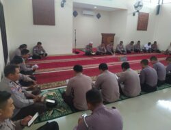 Binrohtal Rutin Polres Bima Kota, Wujudkan Personel Polri Humanis yang Penuh Empati dan Dedikasi