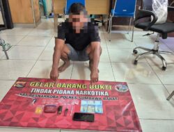 Pria jual sabu diringkus Sat Resnarkoba Polres Sumbawa Barat