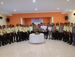 Polres Sumbawa Gelar Apel Dan Syukuran HUT Satpam Ke-44