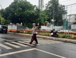 Sat Lantas Polres Bima Kota Laksanakan Rawan Pagi, Berikan Kenyamanan bagi Pengguna Jalan