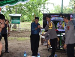 Kapolres Lombok Utara, AKBP Agus Purwanta, S.I.K, Pimpin Penanaman Jagung Serentak 1 Juta Hektar Secara Virtual Bersama Mabes Polri