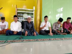 Polsek Seteluk Hadiri Isra’ Mi’raj dan Sedekah Orong di Desa Seteluk Atas