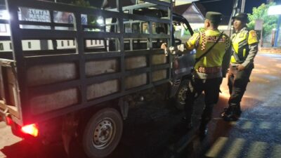 Dorong Kamtibmas Tetap Kondusif, Polsek Seteluk Gelar KRYD Malam Hari, Antisipasi Gangguan Keamanan