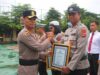 Kapolres Lombok Utara Berikan Reward Kepada Personil Berprestasi