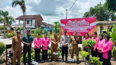 Bhayangkari Kuripan Luncurkan P2L, Dukung Ketahanan Pangan dan Gizi Gratis